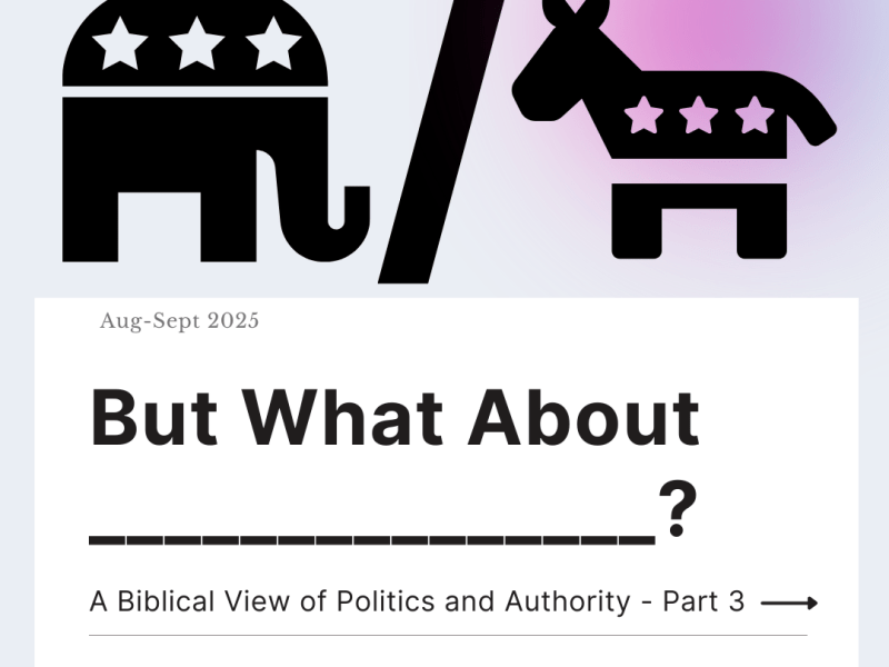 But What About&nbsp;________?